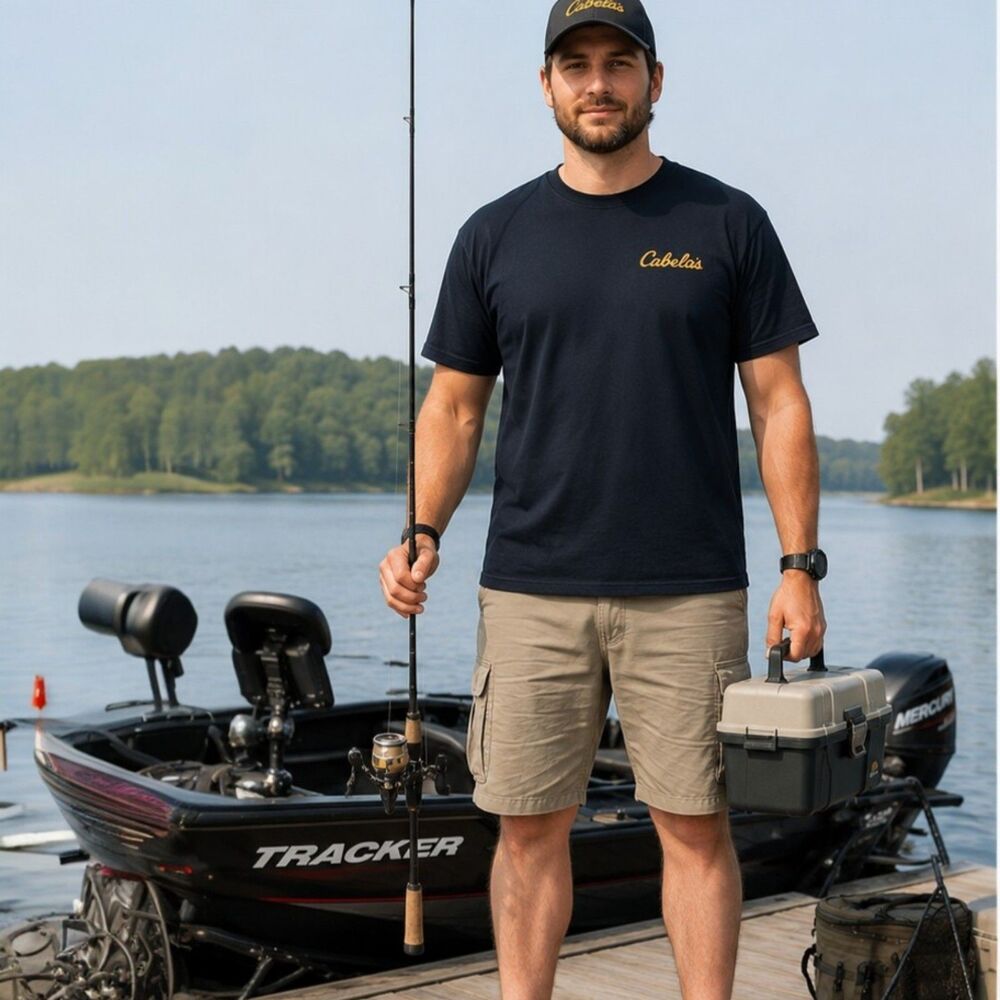Cabela’s Graphic Tee Black Large